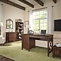 Bush Furniture Key West 66"H 5-Shelf Bookcase with Adjustable Shelves, Bing Cherry Laminate (KWB132BC-03)~#|#~E5BE2FA8-5D1B-4E49-A99A19C5CC3E40C6_sc7