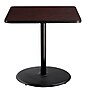 NPS CT Series 36" Square 36" Height Cafe Table, Round Base, Black Frame/Mahogany Top (CT33636RCPBTMMY)~#|#~E5D3B6BD-5CE3-4A38-B090296D3790CE85_sc7
