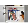 Lockermate Stac-A-Shelf 10.13" Steel Locker Shelf, Blue (05014)~#|#~E5FAE5B1-A741-474C-93D4A0955B822C35_sc7