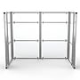 VersaDesk WorkNest 66"H x 81"W U-Shaped Cubicle Panel Workstation, Silver (WNCC-7248-S)~#|#~E61391A2-FF1B-45EC-AD1D16FC44E80DFF_sc7