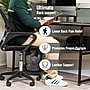Mind Reader Memory Foam Lumbar Support Pillow with Air-Cloud Technology, Black (BACKSAM-BLK)~#|#~E615BF37-5494-4EDB-A634008E870720E7_sc7