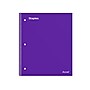 Staples Premium 1-Subject Notebook, 8.5" x 11", College Ruled, 100 Sheets, Purple, 12 Notebooks/Carton (TR20954CT)~#|#~E62B16E3-7A43-431F-BAF6EAA8D1640213_sc7