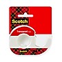 Scotch Transparent Clear Tape Refill, 0.5" x 12.5 yds., 1" Core, Clear (144)~#|#~E636C131-47C1-4D98-8F059668874FFFD7_sc7