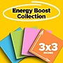 Post-it Super Sticky Notes, 3" x 3", Energy Boost Collection, 70 Sheet/Pad, 24 Pads/Pack (65424SSAUCP)~#|#~E64BABF4-6D56-45D7-ABD2810EA7F1975F_sc7
