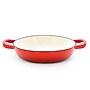 MegaChef Cast Iron 10.25" Bread Pot with Baking Mat, Red (935122994M)~#|#~E64D4D35-305A-48E2-81ABC2C9FFED98FE_sc7