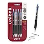 uniball 207 Retractable Gel Pens, Medium Point, 0.7mm, Blue Ink, 4/Pack (45532PP)~#|#~E64F3DAF-1D78-48F9-841F3FC4D229B6A4_sc7