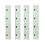 AdirOffice 72'' 4 Tier Misty Green Storage Locker, 4/Pack (ADI629-204-MGRN-PKG-4)~#|#~E655270B-8841-4DF3-A9F9193B32CDA095_sc7