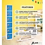 AdirOffice 72'' 6-Tier Blue Storage Locker (629-206-BLU)~#|#~E65E3F1B-9943-4113-B9D0027082D7DCA8_sc7