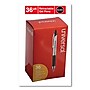 Universal Clear Roller Ball Retractable Gel Pen, Black Ink, Medium, 36/pack~#|#~E65FB62D-92C6-4A80-A79121EDCBDCC98B_sc7