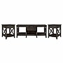 Bush Furniture Key West Coffee Table with 2 End Tables, Dark Gray Hickory (KWS023GH)~#|#~E660F99D-5EE4-4A13-92FBC6B99993147B_sc7