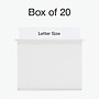 Pendaflex Standard Reinforced Hanging File Folder, 6-Tab, Letter, White, 20/Box (1006985)~#|#~E66BB38C-5519-4863-BD807A287B11BA66_sc7