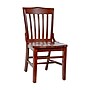 Flash Furniture Hercules Traditional Wood School House Back Restaurant Dining Chair, Mahogany (XUDGW0006MAH)~#|#~E676C03C-FCC7-4695-9AA000D27D8B19F5_sc7