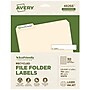 Avery EcoFriendly Laser/Inkjet File Folder Labels, 2/3" x 3-7/16", White, 750 Labels/Box (48266)~#|#~E6807DDB-F8AE-4B15-8BF624205B541C9D_sc7