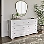 Prepac 29" Monterey 6 Drawer Dresser, White (WDC-6330-K)~#|#~E685082D-3EF0-450A-AE598C3E10F36EC1_sc7