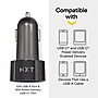 NXT Technologies™ Universal 2-Port USB-C and USB-A Car Charger, Black (NX54336)~#|#~E68EAC20-248D-4784-B8261EABEC376601_sc7