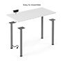 Union & Scale™ Essentials 48"W Computer and Writing Desk, White (UN56969)~#|#~E69960EC-9F9A-4EA4-82318C6C84610CD0_sc7