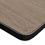 Regency Kobe Flip Top 48"W x 24"D Rectangular Training Room Table, Laminate, With Wheels, Noble Oak (MKFTM4824NO)~#|#~E69A363D-29C6-4ABB-91326703F1D912F6_sc7