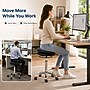 Uncaged Ergonomics Wobble Stool Air Armless Fabric Active Stool, Black/Silver (WSA-B)~#|#~E69A6513-F033-4A1B-ABDF7D25C61B4FF9_sc7
