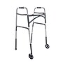 Dynarex Bariatric Dual Release Folding Walker with Wheels (10166)~#|#~E6AB2D03-640B-4088-8E3D716EB1783FFA_sc7