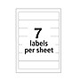 Avery Laser/Inkjet File Folder Labels, 0.67" x 3.44", Yellow, 252/Pack (5209)~#|#~E6DFDCBD-D4BD-4C27-A76819614A67DF74_sc7