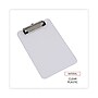 Universal Plastic Clipboard With Low Profile Clip, 1/2" Capacity, Holds 5 X 8, Clear~#|#~E6ED867D-EFBB-43C8-B02D146D57FD9723_sc7