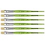 da Vinci FIT Oil and Acrylic Synthetic Bristle, Flat Brush, 6/Pack (DVXVA37912-6)~#|#~E6F3917E-436B-4BF7-BB928B2A98FFF90C_sc7