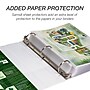 Samsill Earth's Choice Biobased 3" 3-Ring View Binders, White (18987)~#|#~E710FA11-8D06-4ACF-8B86B29926B92019_sc7