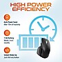 Delton S18 Wireless Ergonomic Optical Mouse, Black (DMS18-WB)~#|#~E71DECA9-4DFA-41E0-A05BBD00B58AE9DF_sc7