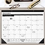 2026-2027 AT-A-GLANCE 21.75" x 17" Academic Monthly Desk Pad Calendar, White/Black (SK2416-00-27)~#|#~E7209DD8-1D36-4202-8009AE72AF28ADEB_sc7