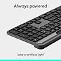 Logitech Signature Slim Solar+ Wireless Bluetooth Keyboard K980, Graphite (920-013755)~#|#~E720B681-A081-49A9-970D4AD03DD09271_sc7