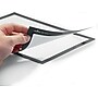 Durable Duraframe Sign Holder, 11" x 17", Wall Mounted, Gray/Silver, 2/Pack (476923)~#|#~E725FD98-24C5-48E4-ACA503751EC04FF2_sc7