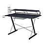 Techni Sport Carbon Computer Gaming Desk with Shelving, Black (RTA-TS200-BK)~#|#~E72E2B2C-B8E6-497E-B589EF3548A94FD5_sc7