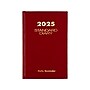 AT-A-GLANCE Standard Hardcover 2025 Daily Diary, 5.75" x 8.25", Wide-Ruled, Red (SD387-13-25)~#|#~E732645B-8151-4837-96A6FBD5384CD0CA_sc7