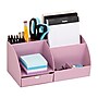 Staples 7-Compartment Plastic Desk Organizer, Dusty Pink (ST63870)~#|#~E735C7A8-5B04-491B-8C3063B3863B1D1A_sc7