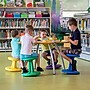 Kore Kids Wobble Chair, Plastic, 14", Dark Blue (KOR117)~#|#~E7471FBA-072A-4FBB-8D7196B32A9A818F_sc7