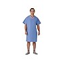 Medline Disposable Cotton Hyperbaric Patient Gown, Blue, Side Ties, One Size, 12/Carton (MDTPG5RTSHYP)~#|#~E74C16B7-A24C-4AFA-AA6C6C716912E458_sc7