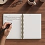 Staples Pro120 Elite™ Flexible Cover Notebook, 6.5" x 9.5", Narrow Ruled, 90 Sheets, Black (ST63369)~#|#~E74ED5E9-7A99-46EE-A5E7FA5EBF918665_sc7
