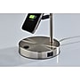 Adesso Wyatt Supercharger Incandescent Desk Lamp, 22"H, Brushed Steel/White (2610-22)~#|#~E76D6A8C-2CD3-4047-98D05784A61CB134_sc7