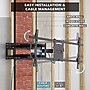 Mount-It! Heavy Duty TV Wall Mount with Extra Long Extension for 40" to 90" Screens, Black (MI-392)~#|#~E7755DD3-3FB7-4119-B6BCBD7860BE74C1_sc7