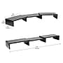Mind Reader Adjustable Dual Monitor Stand, Up to 44 lbs., Black (MDFMOND-BLK)~#|#~E77C42BB-2F4A-4179-97FEF8F140A890B2_sc7