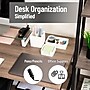 Mind Reader 3-Piece Cement Desk Organizer Set, Cream (CEM3PC-CRM)~#|#~E77CB630-E102-483D-A7FBD74E5A73C24B_sc7