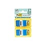 Post-it Flags Value Pack, 1", Blue, 50 Flags/Dispenser, 12 Dispensers/Box (680-BE12)~#|#~E78B060F-0BDF-4149-AE5C72361FA6913B_sc7