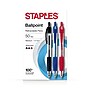 Staples Ballpoint Retractable Pens, Medium Point, Assorted Ink, 50/Pack (50371)~#|#~E78B3AF0-7A19-4070-91D7EE09DE751B23_sc7