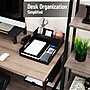 Mind Reader Plastic Utensil Napkin & Plate Holder, Silverware Organizer, Serving Tray, Black (PSNAPUT-BLK)~#|#~E78DF5A2-4027-4C47-980A0BCA9348F572_sc7