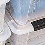 Iris 13.5 Quart Storage Container with Hinged Lid, Plastic, Clear, 6/Pack (500295)~#|#~E791C142-0E58-41C8-BCF54225AE9504E4_sc7