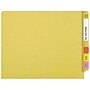 Medical Arts Press Reinforced End Tab File Folder, Straight Cut, Letter-Size, Yellow, 50/Box (S-01501-YLW)~#|#~E7928510-6197-47D3-8EC74AC11156603F_sc7