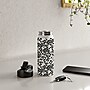 DENY Designs Leopard Stainless Steel Double Wall Insulated Water Bottle, 18 oz., Black/White (89183-WBTL05)~#|#~E7A9A43C-207B-4ADC-BC275A0C189B50C4_sc7