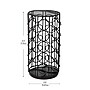 Mind Reader Metal Single Serve Coffee Pod Carousel, 35 Pod Capacity, Black (METCAR35-BLK)~#|#~E7AD0A79-F513-41E9-B847605A801AD2F1_sc7