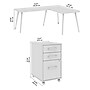 Bush Business Furniture Vista 72"W L Shaped Desk with Mobile File Cabinet, Natural Elm (VST007NESU)~#|#~E7B6C8BB-C036-4B6F-A88563F3F164432C_sc7