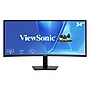 ViewSonic 34" Curved UWQHD 120Hz Monitor, Built-In Speaker, Universal Docking Station, Adjustable, HDR10, Black (VG3420C)~#|#~E7C6C209-7E9D-44BA-809129151A6AC408_sc7